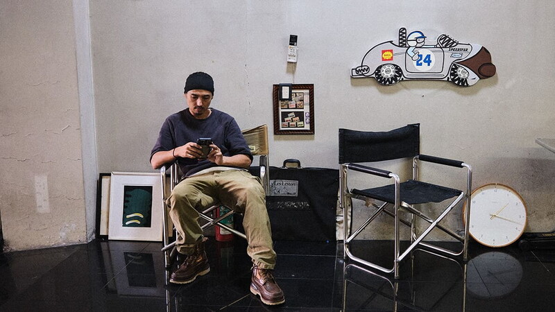 So Naito in his office