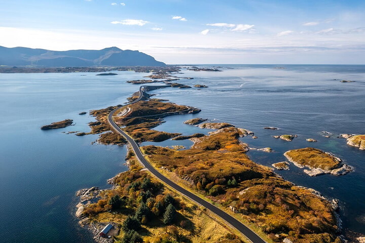 Atlantic Ocean Road: a bridge between sea and sky