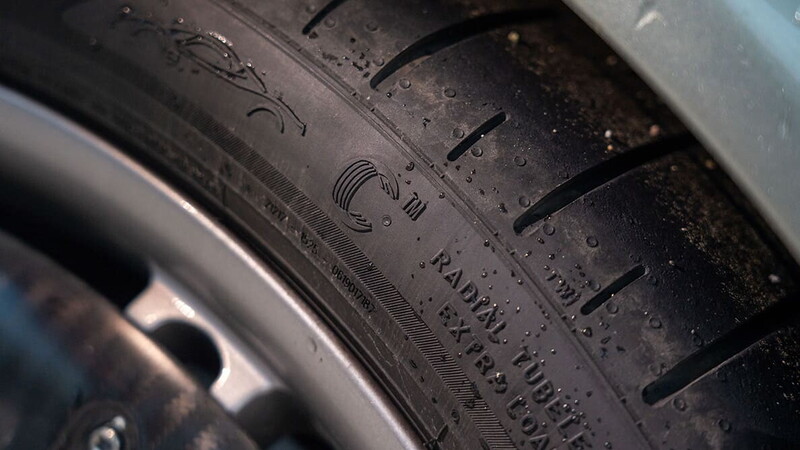 Dettaglio pneumatico Cyber Tyre