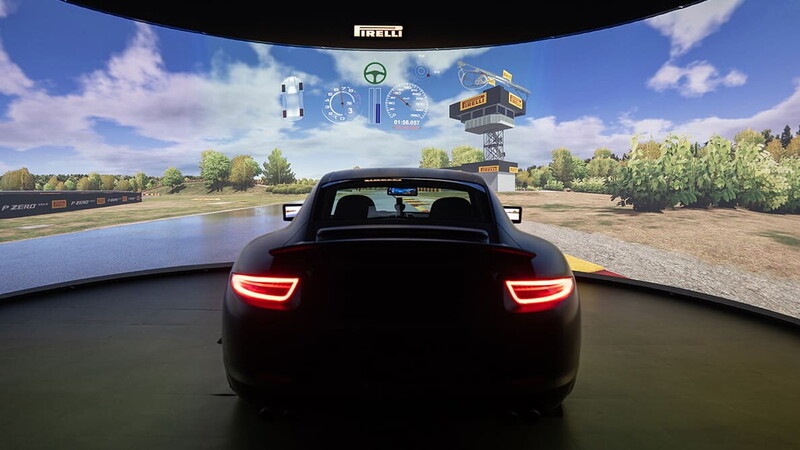 Inside the simulator