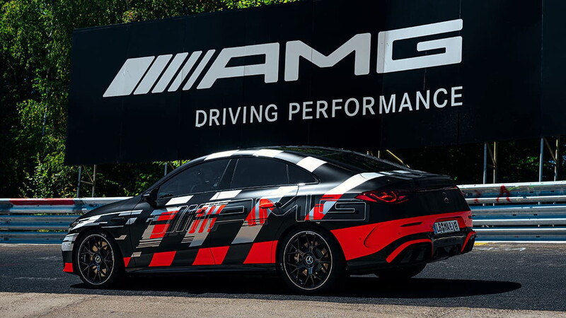 Mercedes AMG CLA al Nurburgring